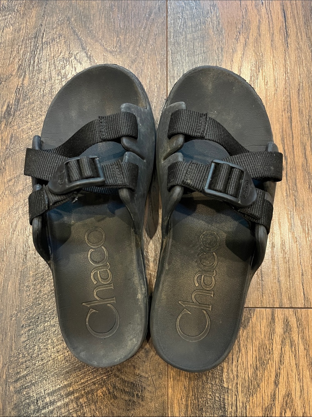 Chaco Kid’s Chillos Sport Black Sandals! Size 4